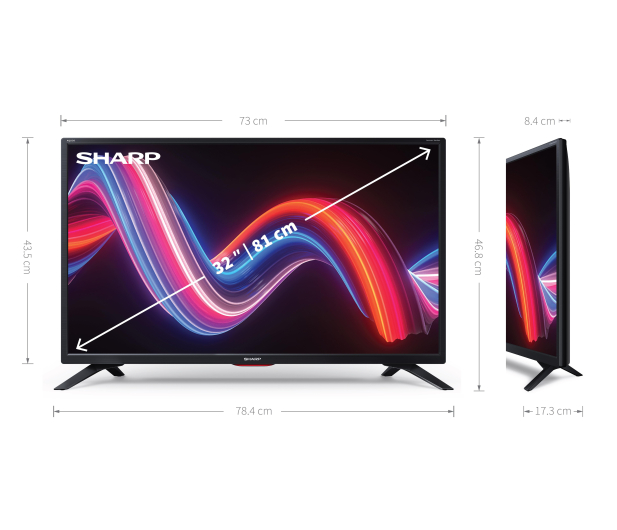 Sharp 32EE4E HD Ready Smart LED TV - 1373504 - zdjęcie 5